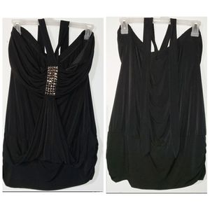 Torrid Strapless top with Halter Straps size 1X